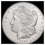 1891-S Silver Morgan Dollar CLOSELY UNCIRCULATED