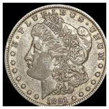 1891-O Morgan Silver Dollar NEARLY UNCIRCULATED