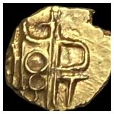 1638-1812 India Mysore .012 Gold Fanam UNCIRCULATE