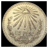 Mexico 1932 Silver 1 Peso CLOSELY UNCIRCULATED