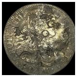 1794 Colonial Spain Silver 8 Reales Chopmarks NEAR