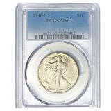 1946-S Walking Liberty Half Dollar PCGS MS63