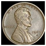 1909-S Lincoln Wheat Cent NEARLY UNCIRCULATED