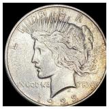 1923 Silver Peace Dollar CLOSELY UNCIRCULATED