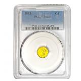 1853 Rare Gold Dollar PCGS MS61