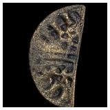 Scotland 1205-1230 Silver Cut Half-Penny LIGHTLY