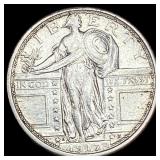 1917-D Type 2 Silver Standing Liberty Quarter NEAR