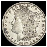 1891-O Silver Morgan Dollar NEARLY UNCIRCULATED