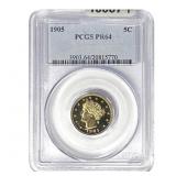 1905 Liberty Victory Nickel PCGS PR64