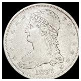 1837 Capped Bust Half Dollar ABOUT UNCIRCULATED
