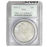 1879-S Morgan Silver Dollar PCGS MS64