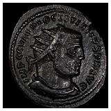 Roman Diocletian 284-305 AD BI Nummus CHOICE AU