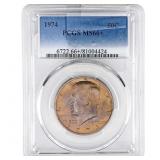 1974 Kennedy Half Dollar PCGS MS66+