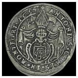 Germany Anton III Silver 4 Kreuzer NEARLY UNCIRCU