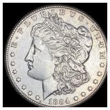 1884-CC Silver Morgan Dollar CLOSELY UNCIRCULATED
