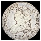 1818 Capped Bust Quarter LIGHTLY CIRCULATED