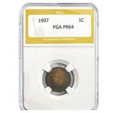 1907 Indian Head Cent PGA PR64