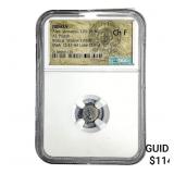 Judaea Alex Jannaeus 103-76 BC Bronze Prutah NGC