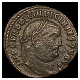 Roman Empire Licinius I 284-305 Bi Nummus UNCIRCU