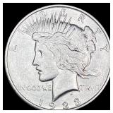 1923-S Silver Peace Dollar UNCIRCULATED