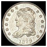 1829 Capped Bust Half Dime CLOSELY UNCIRCULATED