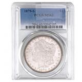 1879-S Morgan Silver Dollar PCGS MS63