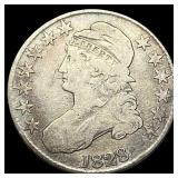 1828 Capped Bust Half Dollar NICELY CIRCULATED