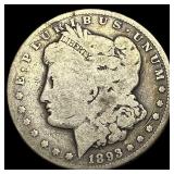 1893 Silver Morgan Dollar NICELY CIRCULATED