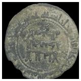 Samanid Empire Nase II Bronze Follis NEARLY UNCIR