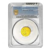 1914-D $2.50 Gold Quarter Eagle PCGS CF40