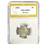 1883 Liberty Victory Nickel PGA MS64 No Cents