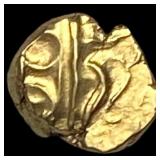 1638-1812 India Mysore .012 Gold Fanam UNCIRCULATE