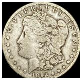 1892-CC Silver Morgan Dollar LIGHTLY CIRCULATED