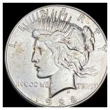 1928-S Silver Peace Dollar CLOSELY UNCIRCULATED