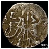 India Rajput 700-1000  Silver Jital NEARLY UNCIRC