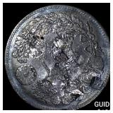 Japan Meji Period Silver 1 Yen Chopmarks NEARLY U