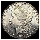 1887-S Silver Morgan Dollar UNCIRCULATED