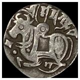 India Rajput 700-1000  Silver Jital NEARLY UNCIRC