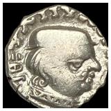 Western Satraps Visvasena 292-304 Silver Drachm N