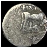 Illyria 260-167/98 BC Silver Drachm NEARLY UNCIRC