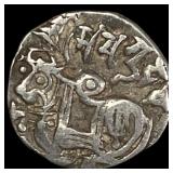 India Rajput 700-1000  Silver Jital NEARLY UNCIRC