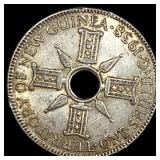 New Guinea Silver 1 Shilling  UNCIRCULATED
