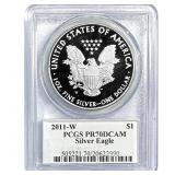 2011-W Silver Eagle PCGS PR70 DCAM