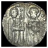 Serbia Stefan Dusan 1331-1355 Silver Dinero CLOSE