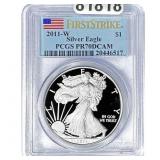 2011-W Silver Eagle PCGS PR70 DCAM