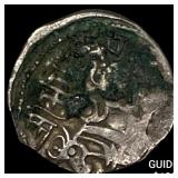 India Rajput 700-1000  Silver Jital NEARLY UNCIRC