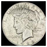 1928-S Silver Peace Dollar NEARLY UNCIRCULATED
