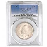 1936 Cleveland Half Dollar PCGS MS64