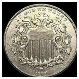 1867 Shield Nickel UNCIRCULATED