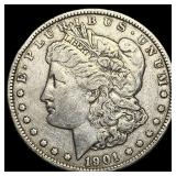 1901 Silver Morgan Dollar CLOSELY UNCIRCULATED